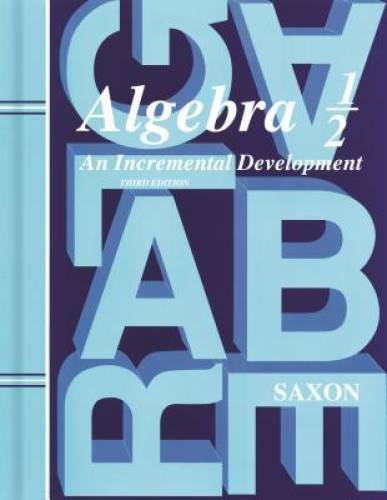Saxon algebra 3rd - saxon,