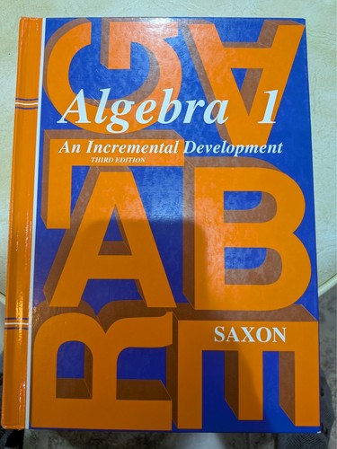 Algebra an incremental - 1:,