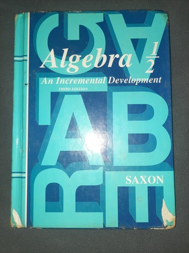 Saxon algebra 2student - algebra, 1/2student