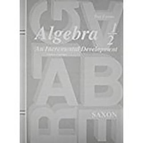 Saxon algebra an - algebra,