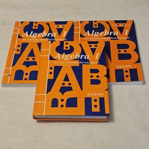 Saxon algebra 2nd edition 3 - 1,